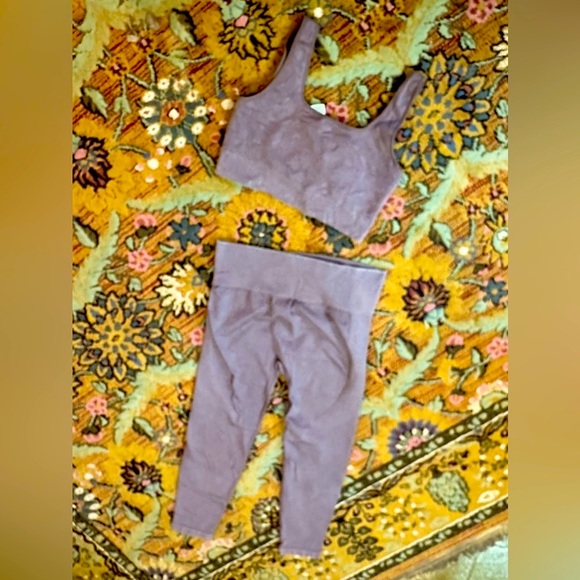 JoyLab Pants & Jumpsuits Joy Lab Xl Ribbed Workout Set Leggings